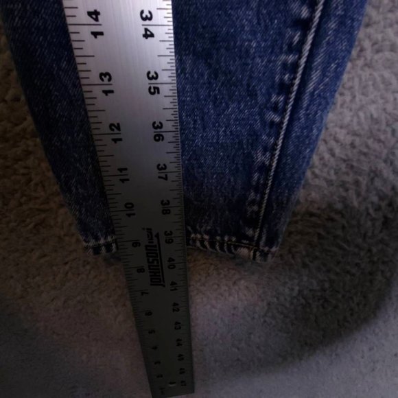 ZGY Womens Mom Jeans Blue Medium Wash High Rise Denim 30 New - Picture 8 of 11